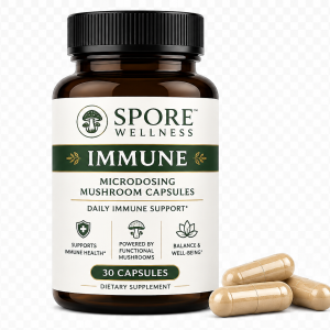 Spore Wellness (Immune) Microdosing Mushroom Capsules