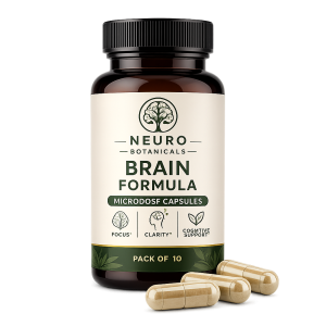 Neuro Botanicals – Brain Formula Microdose Capsules (Pack of 10)