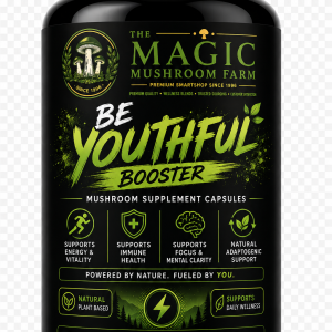 Be Youthful (Booster) Mushroom Supplement Capsules