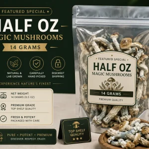 Featured Special ‘Half Oz’ Magic Mushrooms (14 grams)