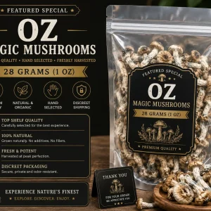 Featured Special ‘Oz’ Magic Mushrooms (28 grams)