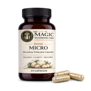 Dose MICRO Microdose Psilocybin Capsules
