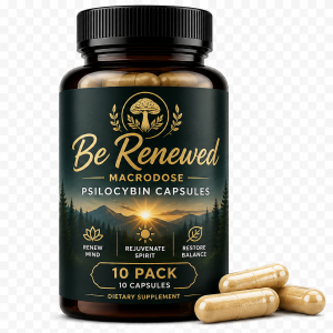 Be Renewed Macrodose Psilocybin Capsules (10 Pack)