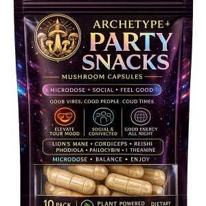 ARCHETYPE PARTY SNACKS Mushroom Capsules (Pack of 10)